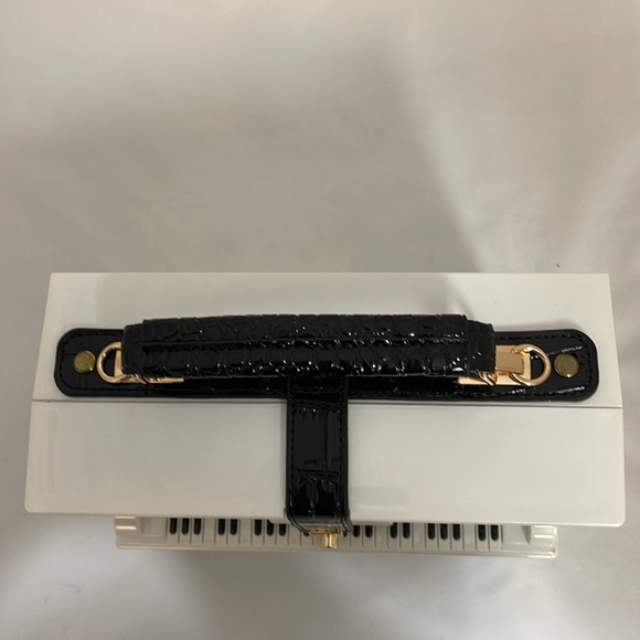 🆕 White Piano Crossbody Novelty Purse Bag - Picture 10 of 12
